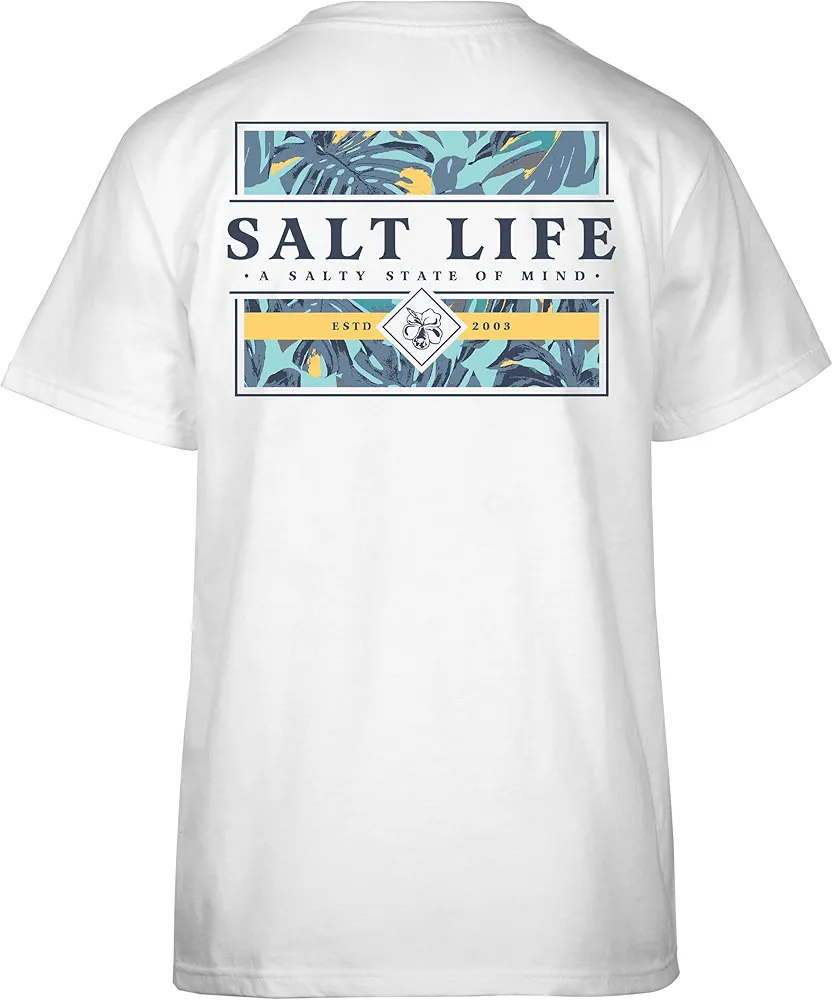 Salt Life Men's Loungin' Hibiscus Long Sleeve Tee