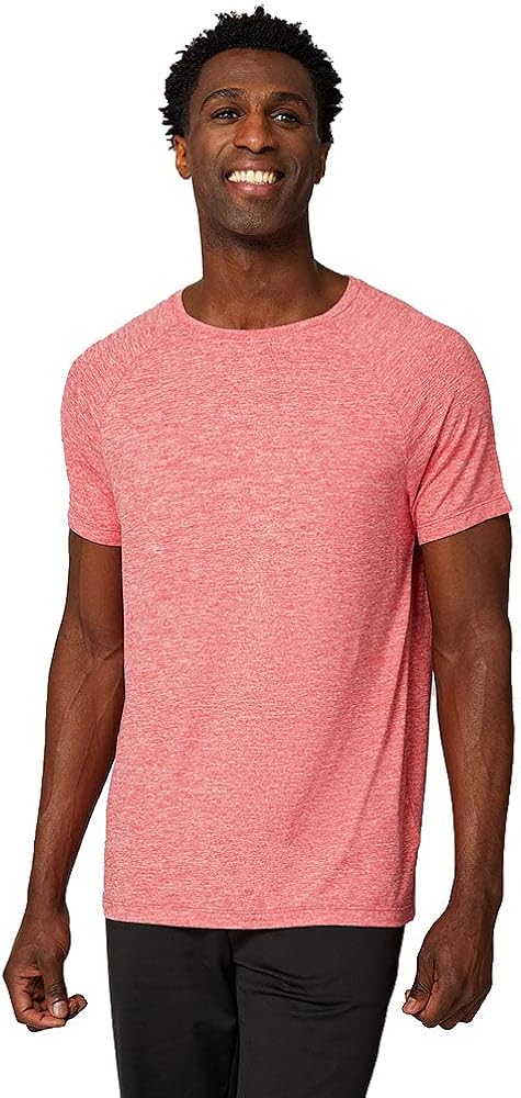 32 DEGREES Cool Men’s Active T-Shirt | Raglan Short Sleeve | Quick Dry | Anti-Odor