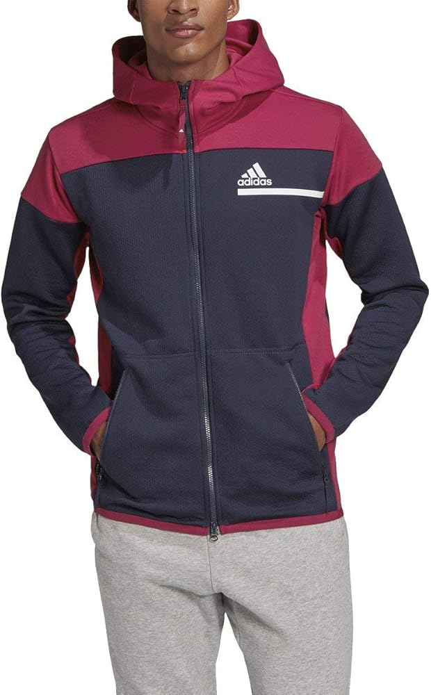 adidas Men's Z.n.e. Aeroready Full-Zip Sweatshirt