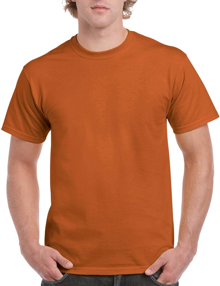 Gildan Men's G2000 Ultra Cotton Adult T-shirt, Texas Orange, X-Large