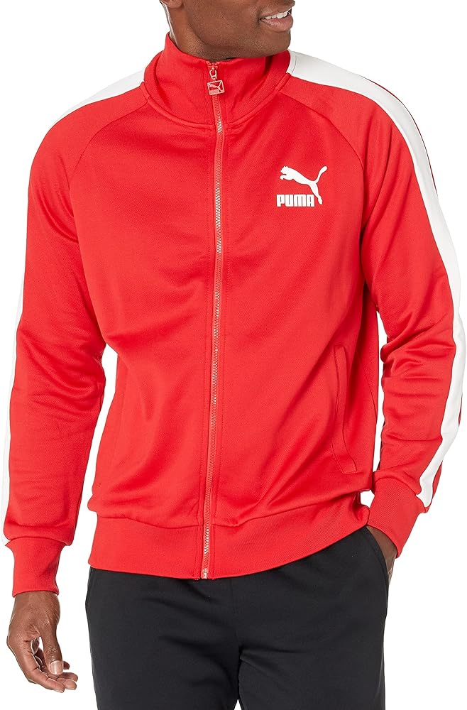 PUMA Men's Iconic T7 Track Jacket (Available in Big and Tall Sizes)