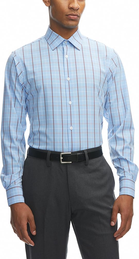 Haggar Men's Slim Fit Performance Comfort Shirt