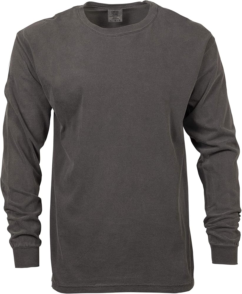 Comfort Colors Chouinard Adult Garment Dyed Heavyweight Long Sleeve Tee