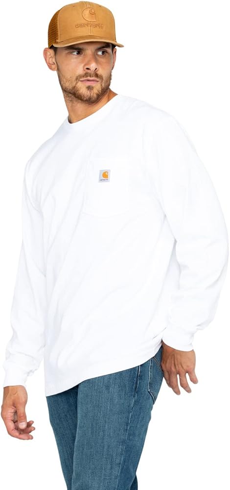 Carhartt Men's Loose Fit Heavyweight LongSleeve Pocket TShirt