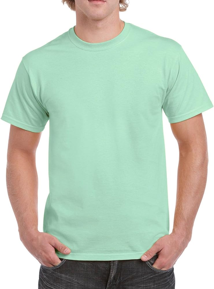 Gildan Men's G2000 Ultra Cotton Adult T-shirt, Mint Green, Large