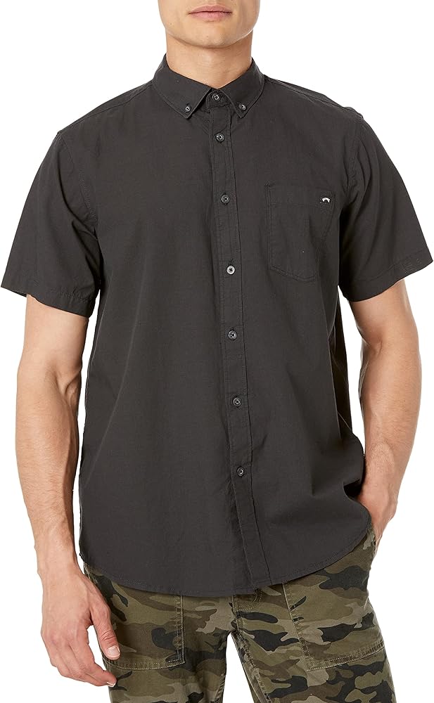 Billabong Men's Classic Sundays Woven Short Sleeve Shirt