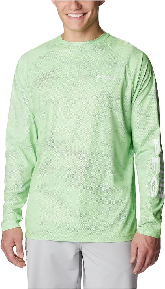 Columbia Men's Terminal Deflector Printed Long Sleeve