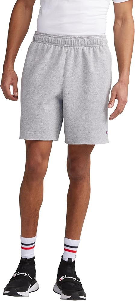 Champion mens Shorts, Powerblend, Fleece Midweight Shorts, Athletic Shorts With Pockets (Reg. Or Big & Tall)