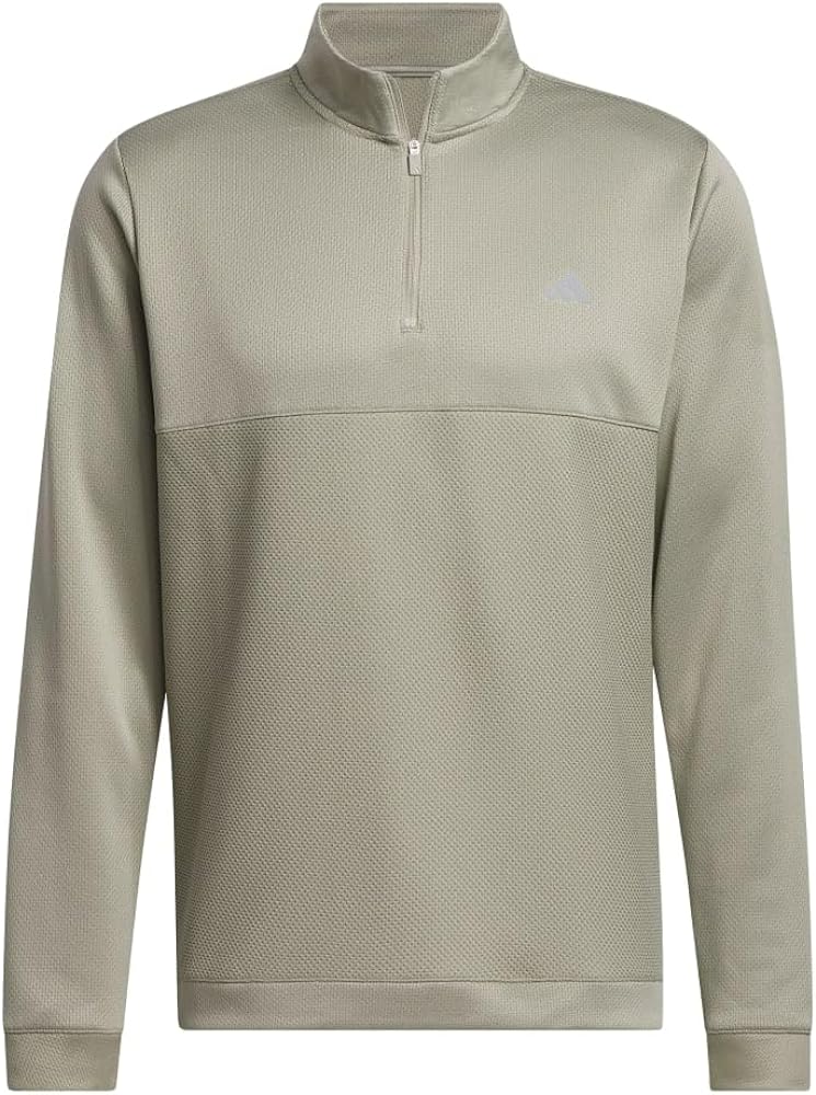 adidas Men's Ultimate365 Textured Quarter-Zip Top