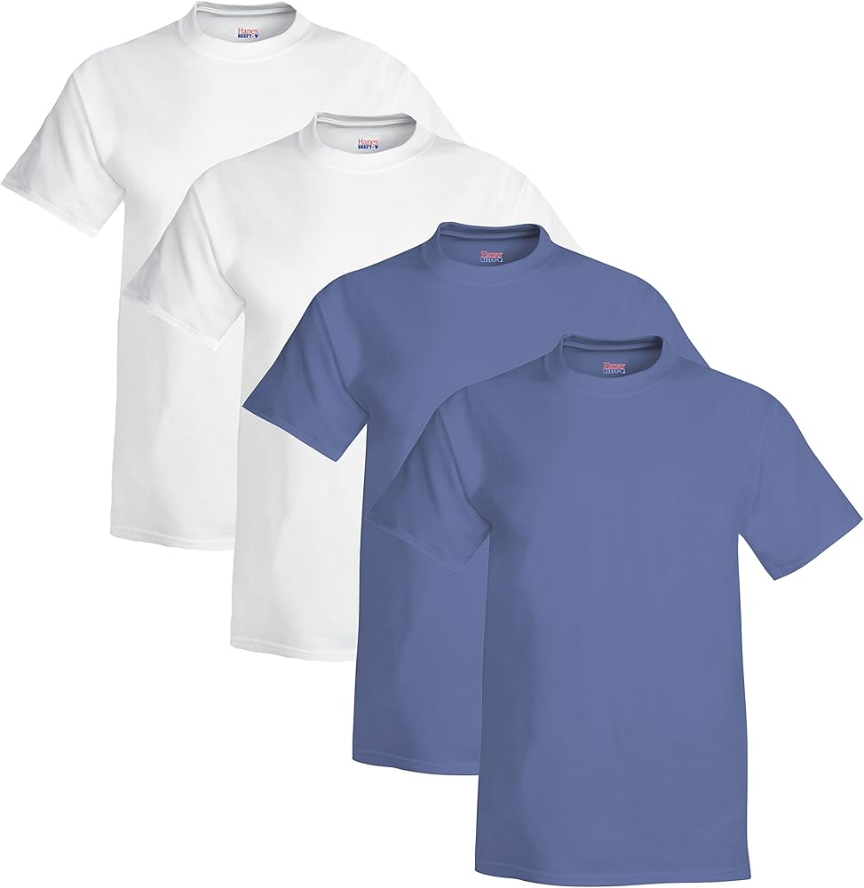 Hanes mens Beefy-T Short Sleeve T-Shirt