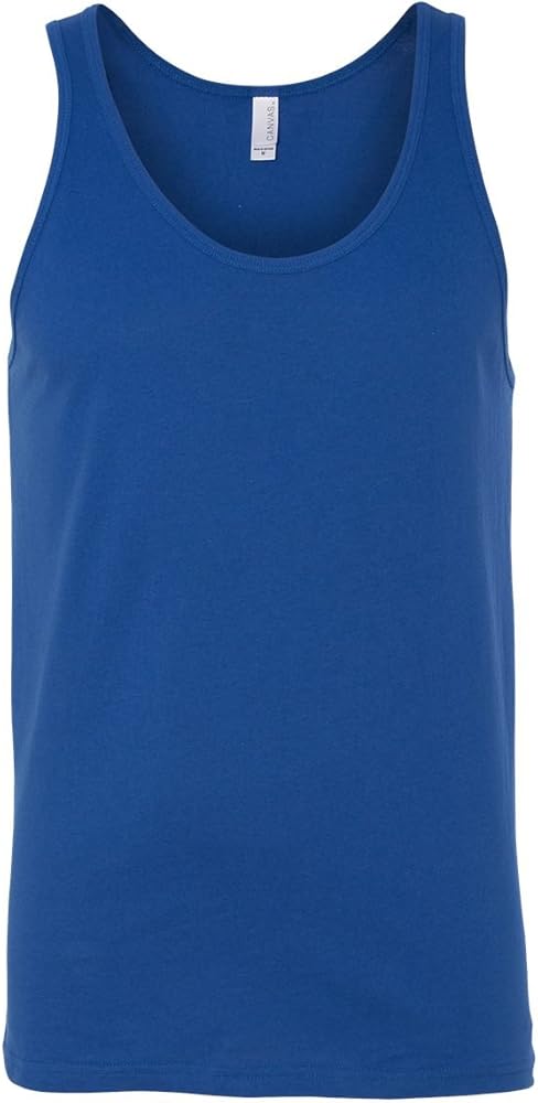 Bella Canvas Men's Scoop-Neck Jersey Tank Top