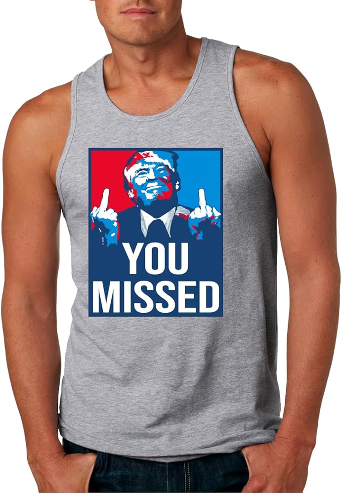 Wild Bobby Trump You Missed Shooting Assassination Attempt Middle Finger Rally USA Patriotic Shirt