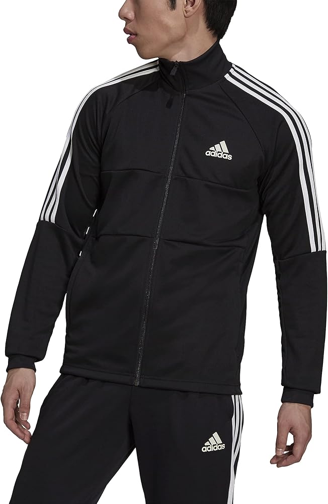 adidas Men's Aeroready Sereno Cut 3-Stripes Slim Track Top