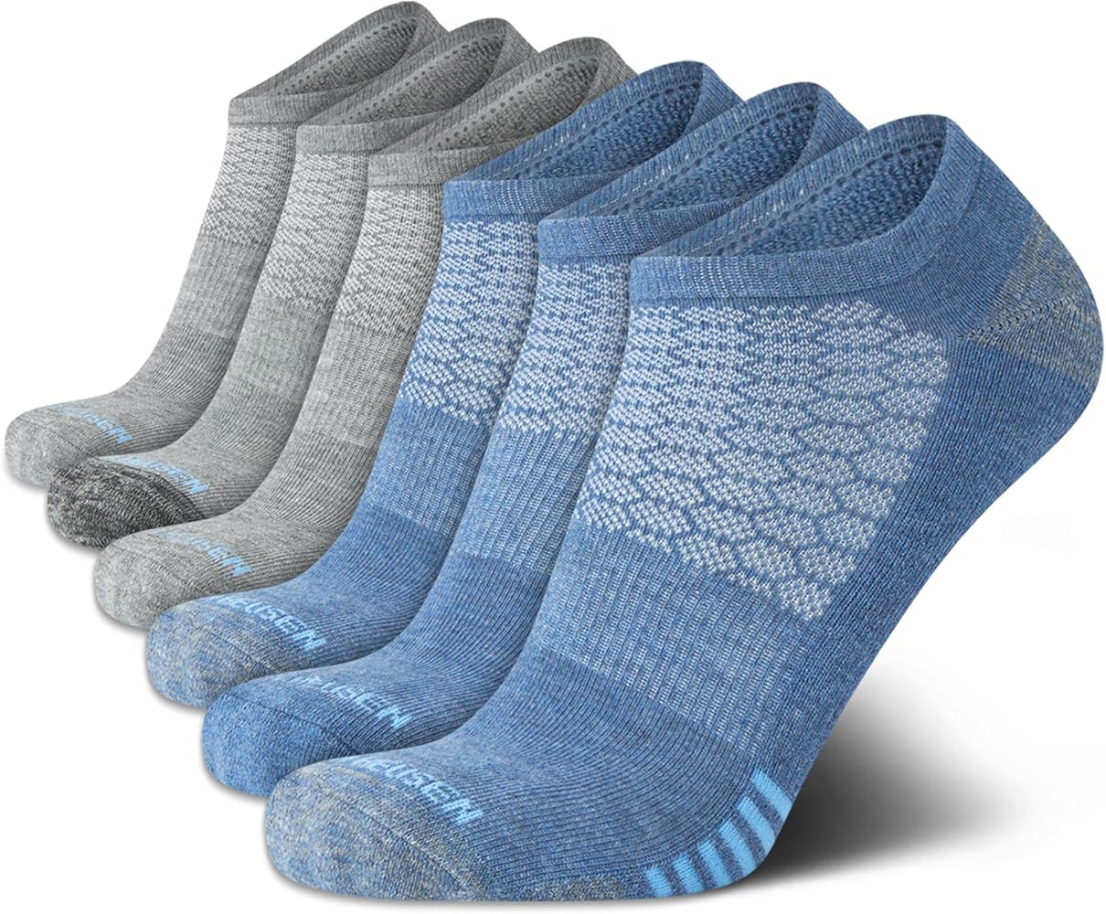 Van Heusen Men's Socks - Athletic Cushion Low Cut Ankle Socks (6 Pack)