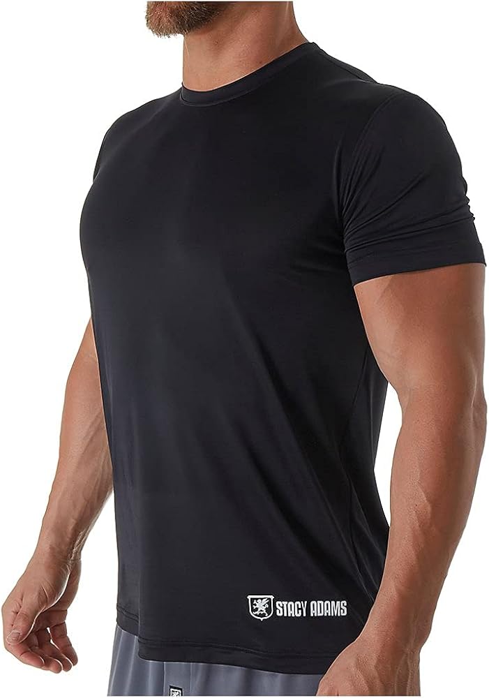 Stacy Adams Men's Regular Crew Neck Tee