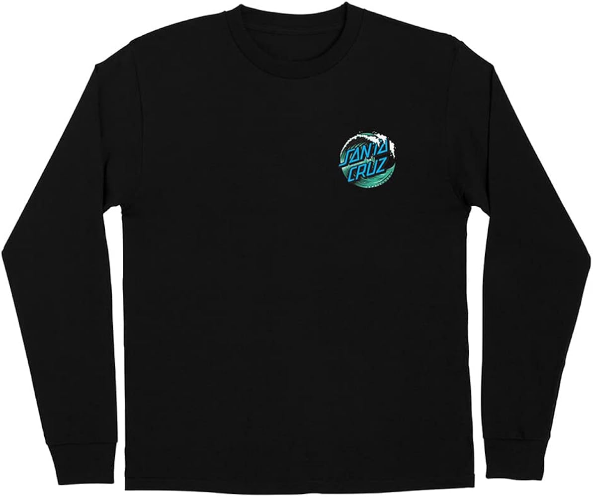 SANTA CRUZ Men's Wave Dot L/S Shirts