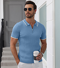 Blue Polo Shirt for Men