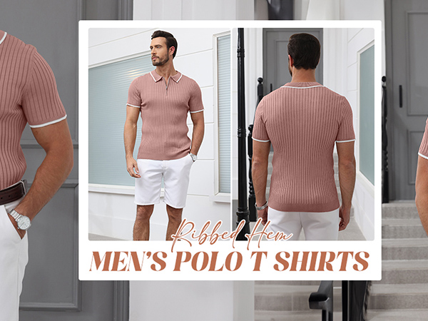 Polo Shirt Fashion Casual Summer Beach Shirts