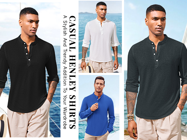 long sleeve shirts for men