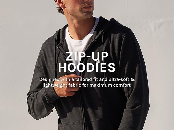 into the am zip up hoodies