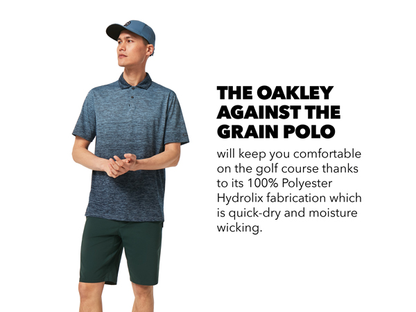 The Oakley Against the Grain Polo 