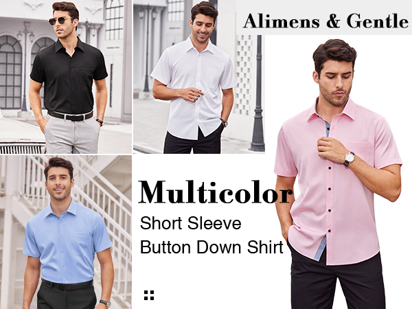  Short Sleeve Dress Shirt