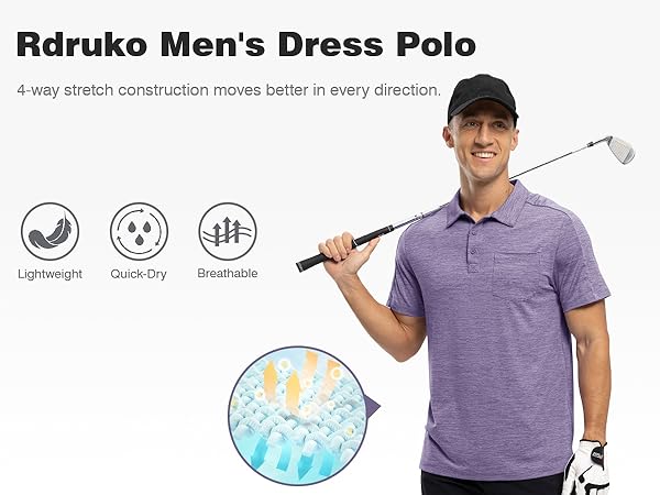 mens golf shirts dry fit