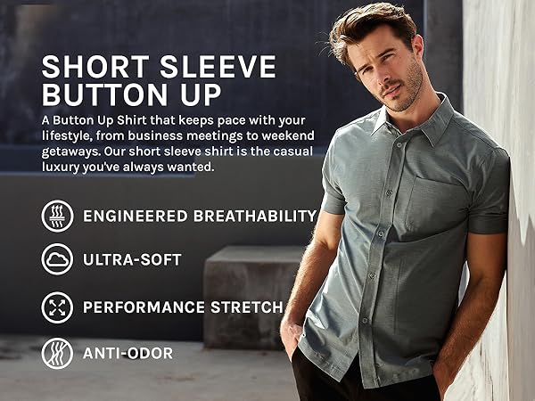 INTO THE AM Button Ups for Men