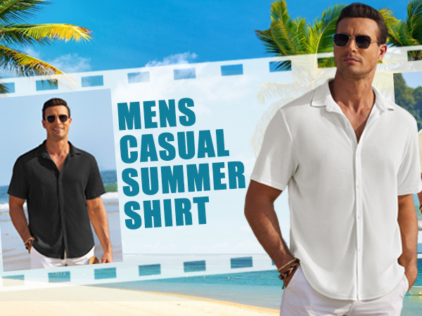 Summer Beach Short Sleeve Shirts