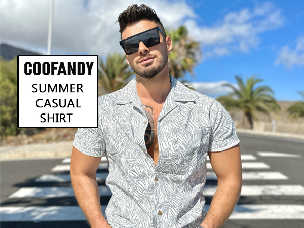 men summer beach shirts