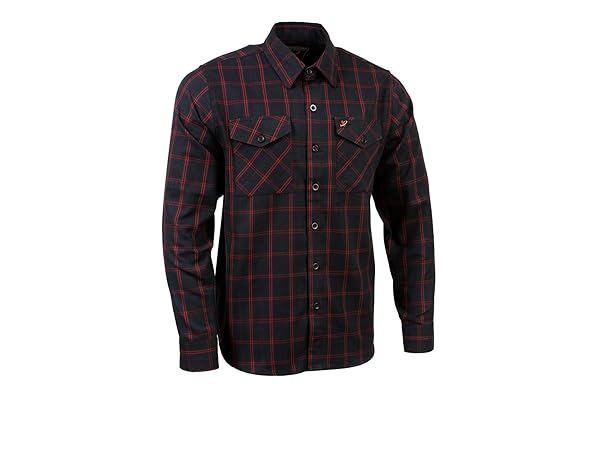 milwaukee leather mens plaid flannel shirts for bikers casual wear flannel button down or button up