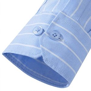 blue button down for men