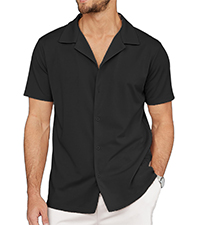 men wrinkle free shirts short sleeve