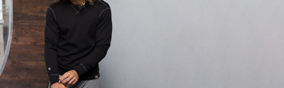 for those cold outdoor activities, our merino wool base layer top will keep you warm all day