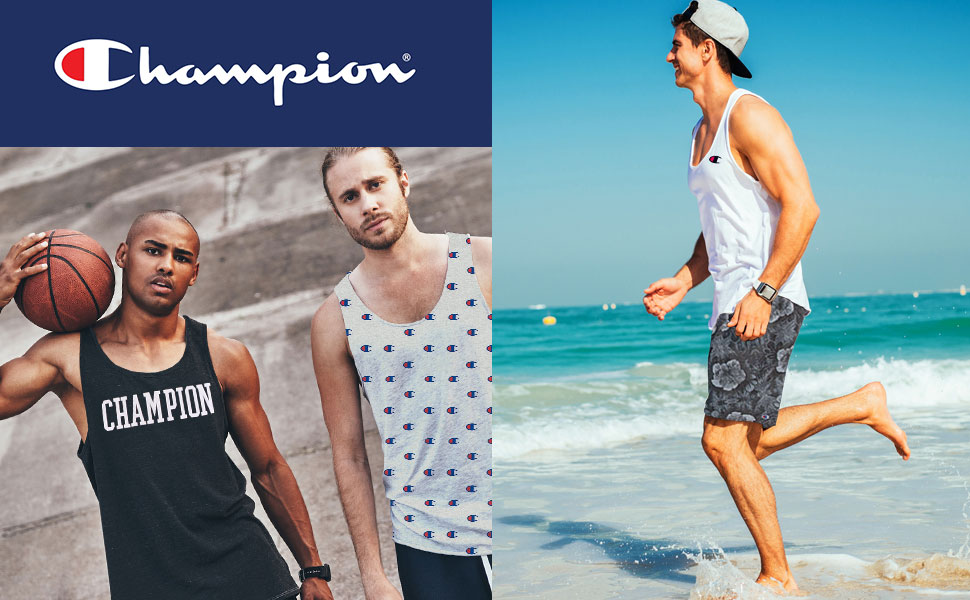 Champion big and tall shirts shorts tanks sunbathing bathing suits