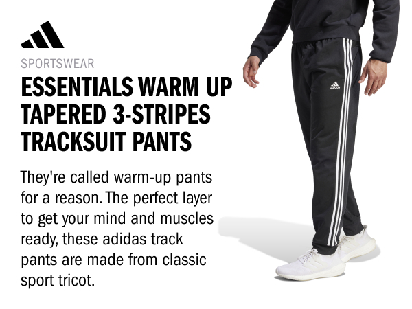 3-stripes tracksuit pants.