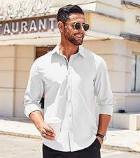 mens casual button down shirt