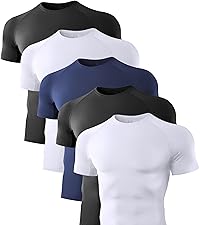 short sleeve compression shirts for men