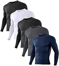 long sleeve compression shirt for men