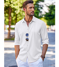 mens guayabera shirts short sleeve