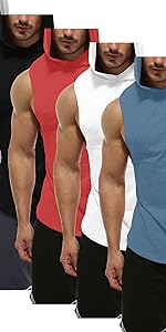 GYM SLEEVELESS HOODIES