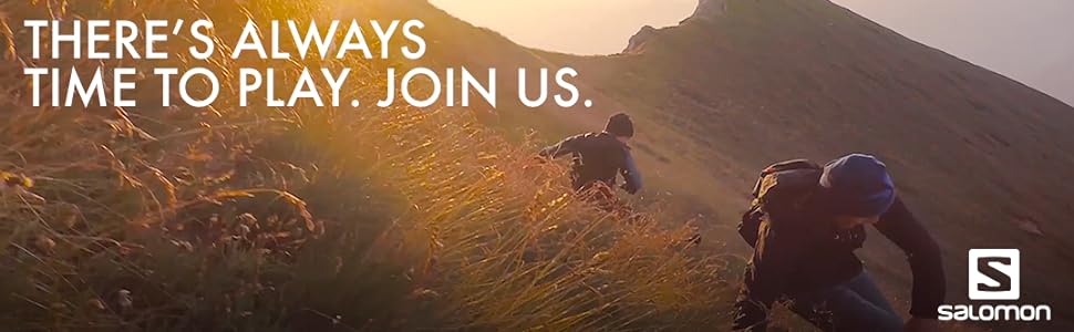 THere''s always time to play, Join us. salomon sports technical outdoor and athletic clothing 