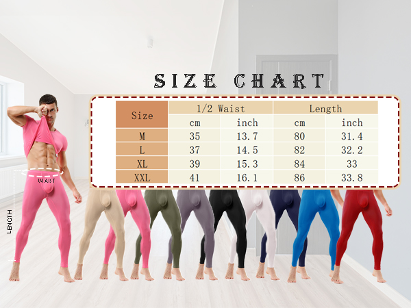 Mens Long Activewear Leggings Solid Casual Training Tights Workout Yoga Pants 