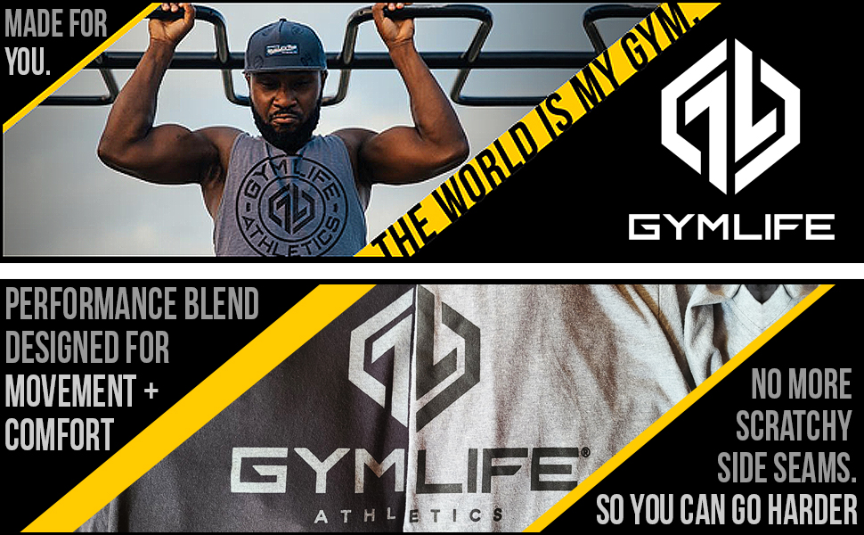 MADE FOR YOU. GYM LIFE ATHLETICS