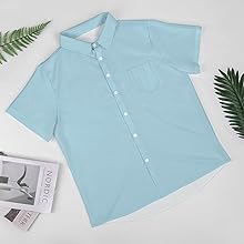 Custom Short Sleeve Dress Shirts