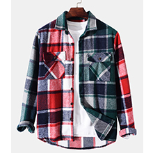 men plaid shirt