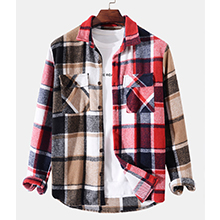 men flannel shirt