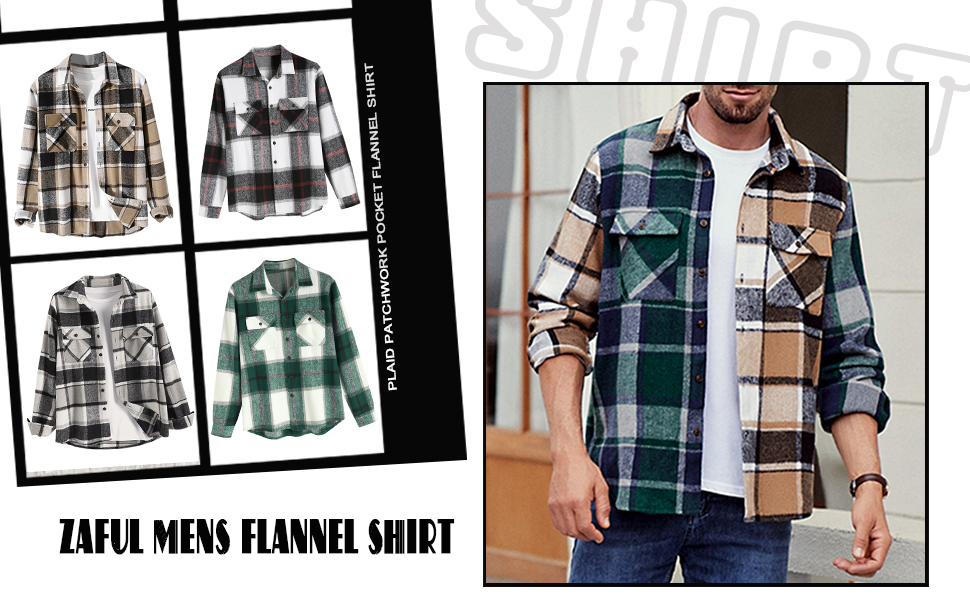 Flannel Shirt Jacket