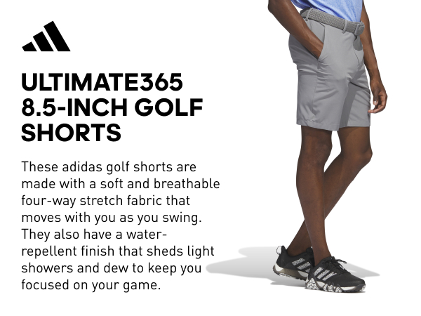 adidas ultimate 365 8.5 inch golf shorts