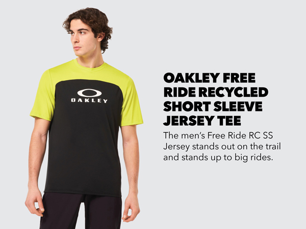 Oakley Free Ride Recycled Short Sleeve Jersey Tee